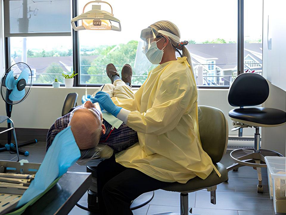 Dental hygiene patient